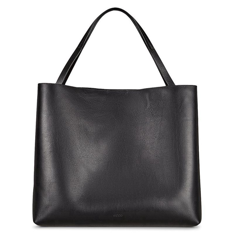 Women ECCO EBBA - Shoulder-Bags Black - India UVPGJR462